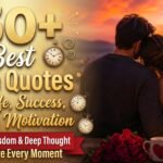 150+ Time Quotes for Life, Success, Love & Motivation to Inspire Every Moment