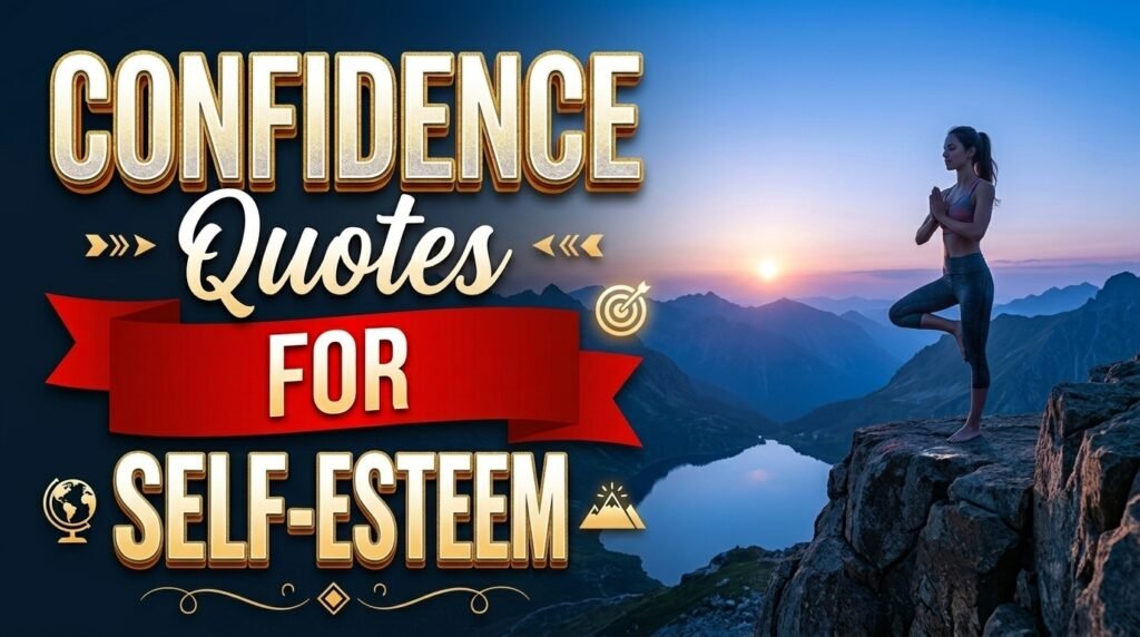 Confidence Quotes for Self-Esteem