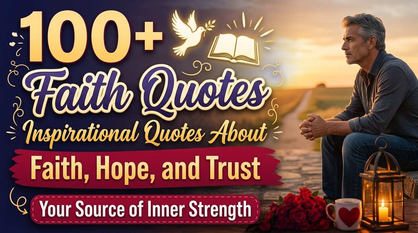 100+ Faith Quotes Inspirational Quotes About Faith, Hope, and Trust