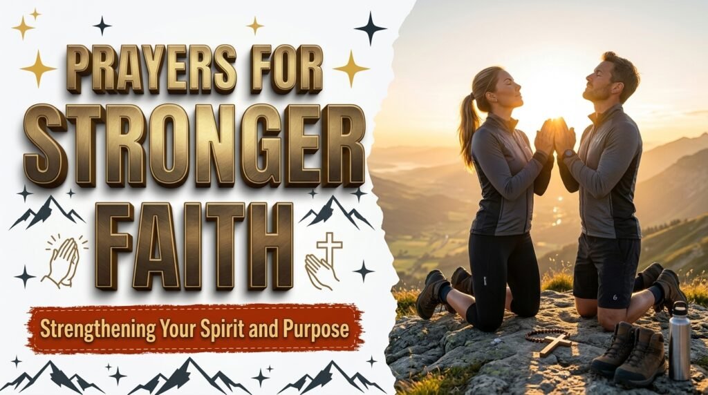 Prayers for Stronger Faith