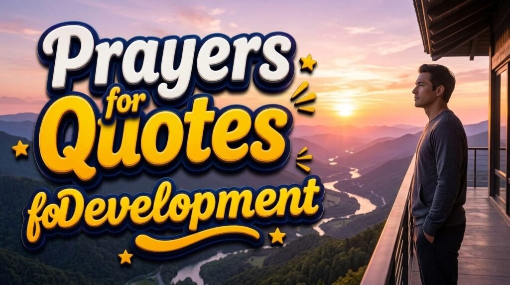 Prayers for Spiritual Development