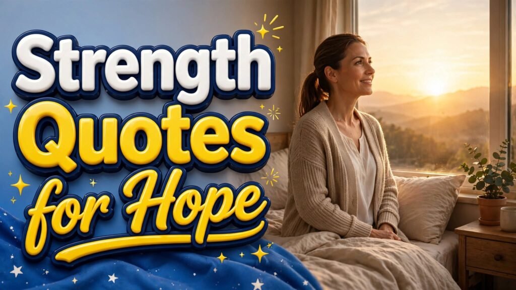 Strength Quotes for Hope