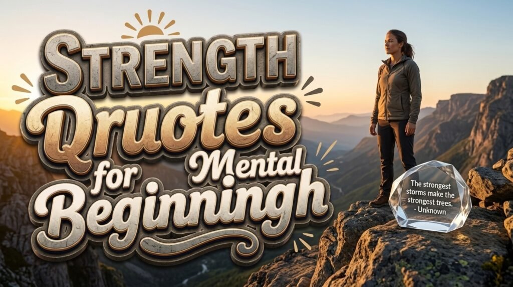 Strength Quotes for Mental Strength