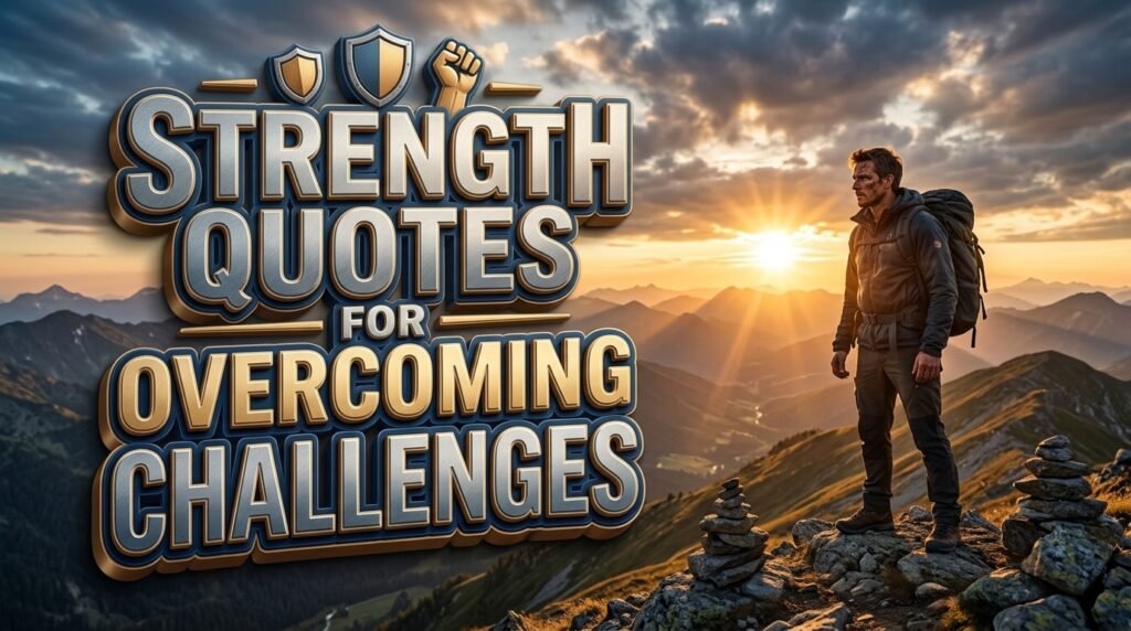 Strength Quotes for Overcoming Challenges