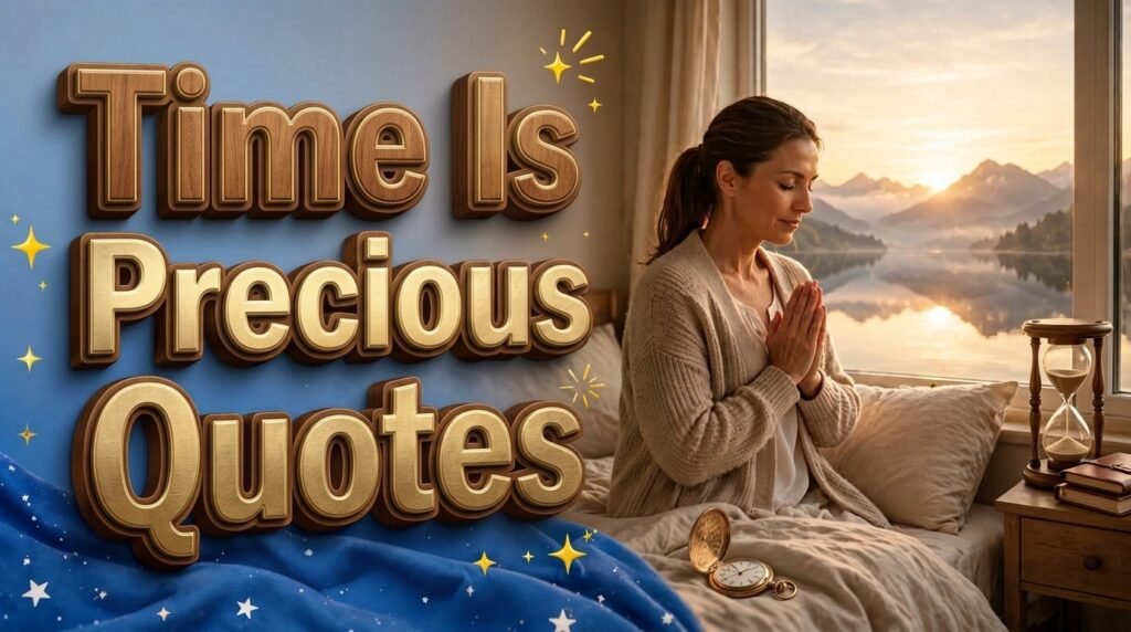 Time Is Precious Quotes