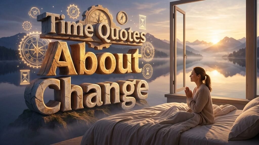 Time Quotes About Change