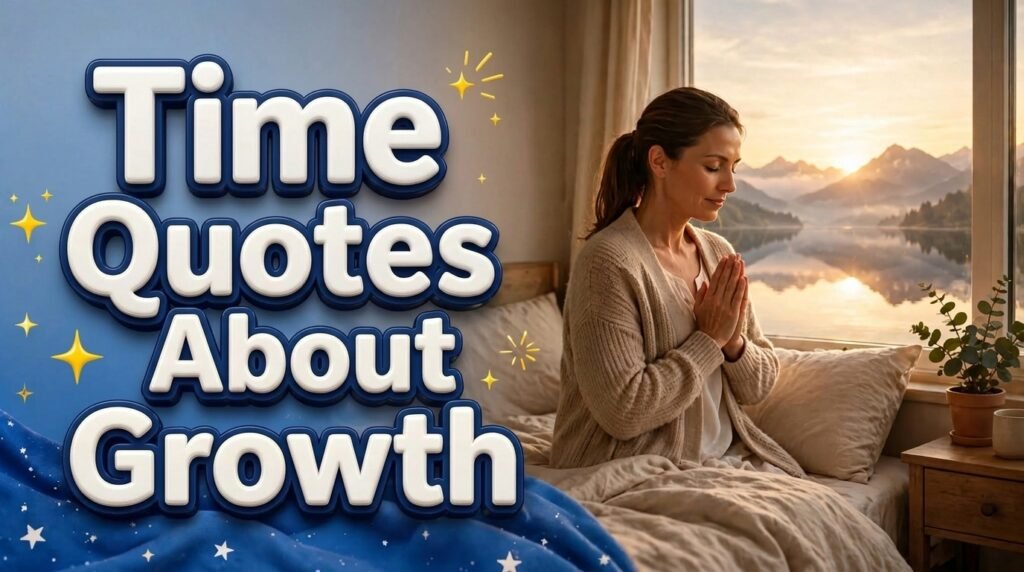 Time Quotes About Growth