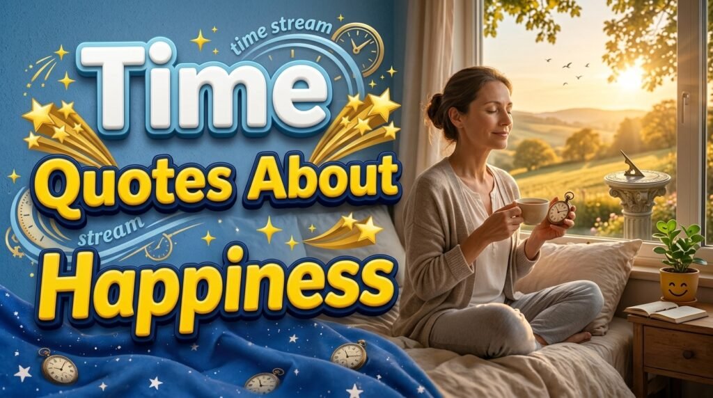 Time Quotes About Happiness