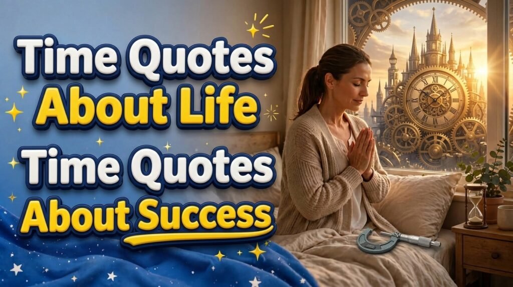 Time Quotes About Success