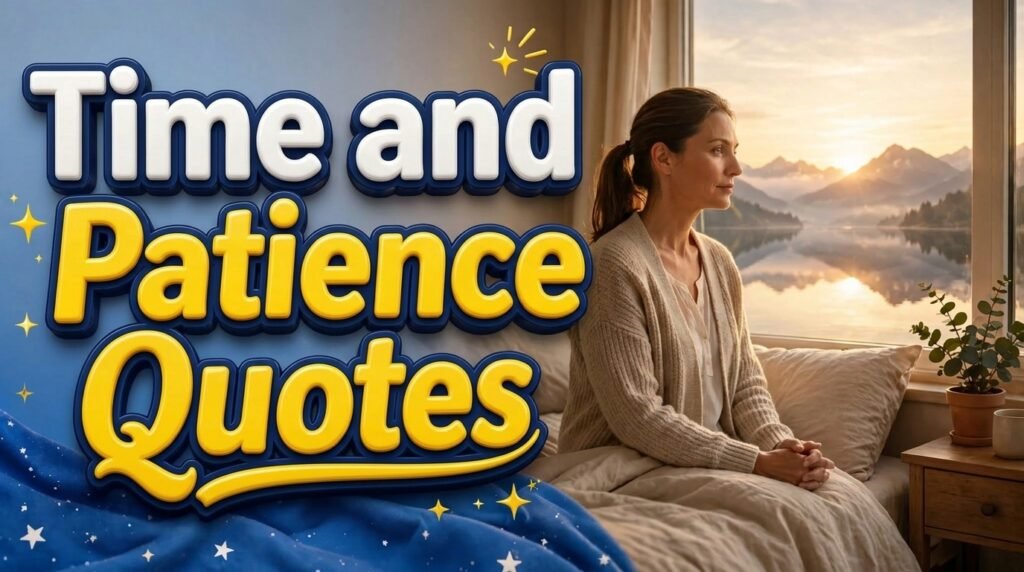 Time and Patience Quotes
