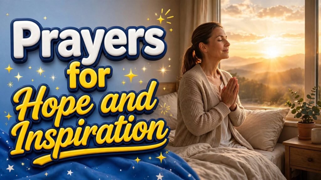 Prayers for Hope and Inspiration