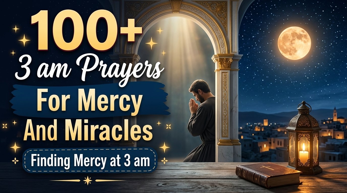 100+ 3 am Prayers For Mercy And Miracles
