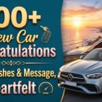 100+ New Car Congratulations Happy Wishes & Message, Heartfelt