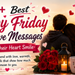 130+ Best Happy Friday My Love Messages to Make Their Heart Smile