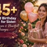 145+ Belated Birthday Wishes for Sister Sweet, Sincere & Heartfelt Messages (Seo)