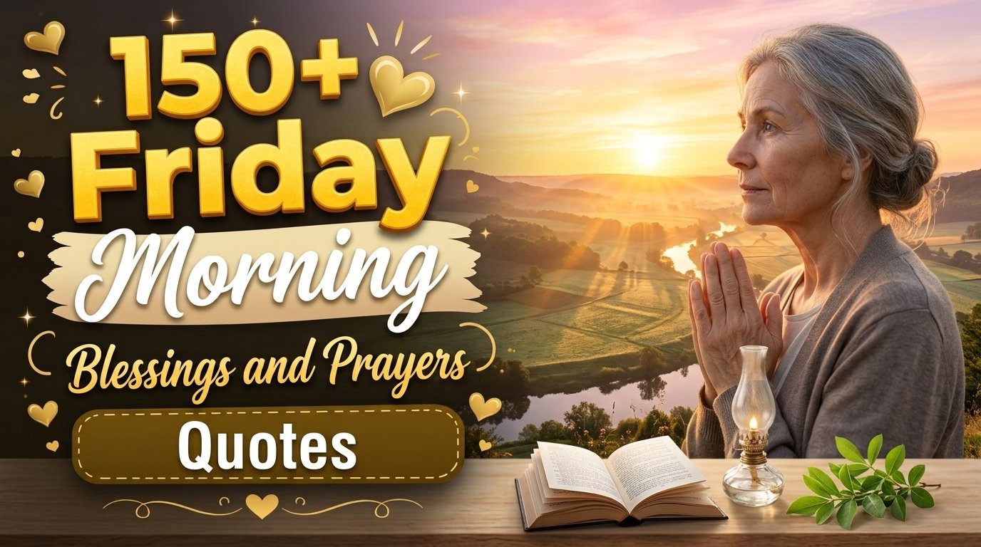 150+ Friday Morning Blessings and Prayers Quotes