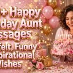 150+ Happy Birthday Aunt Messages, Heartfelt, Funny & Inspirational Wishes (Seo)