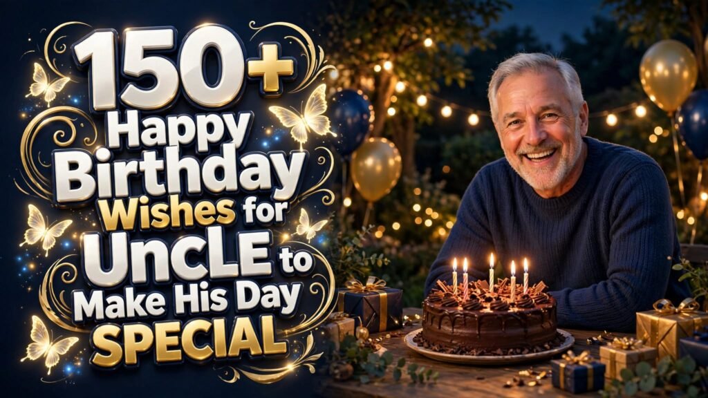 150+ Happy Birthday Wishes for Uncle to Make His Day Special (Seo)