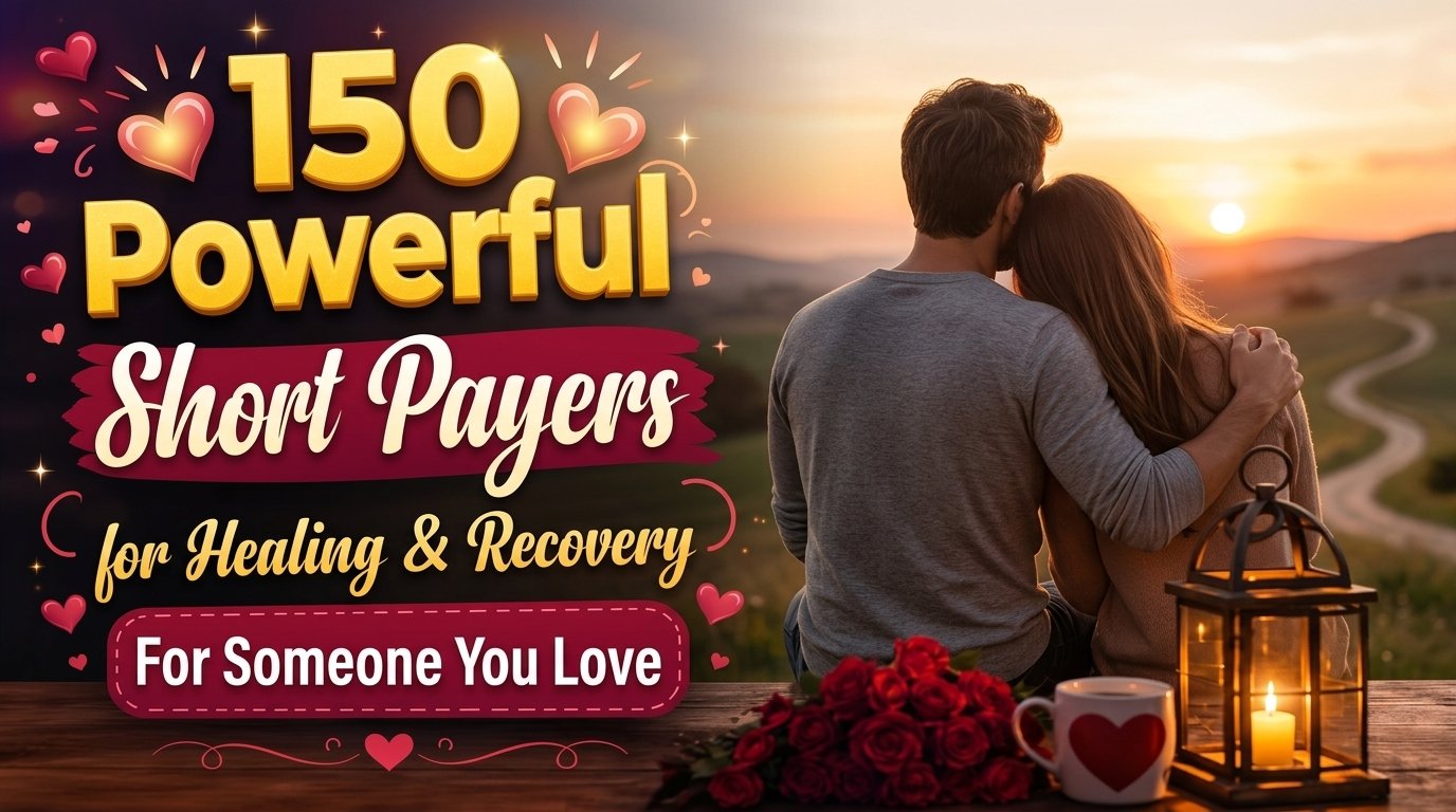150 Powerful Short Prayers for Healing and Recovery for Someone You Love