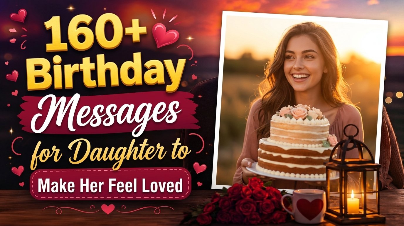 160+ Birthday Wishes for Daughter to Make Her Feel Loved
