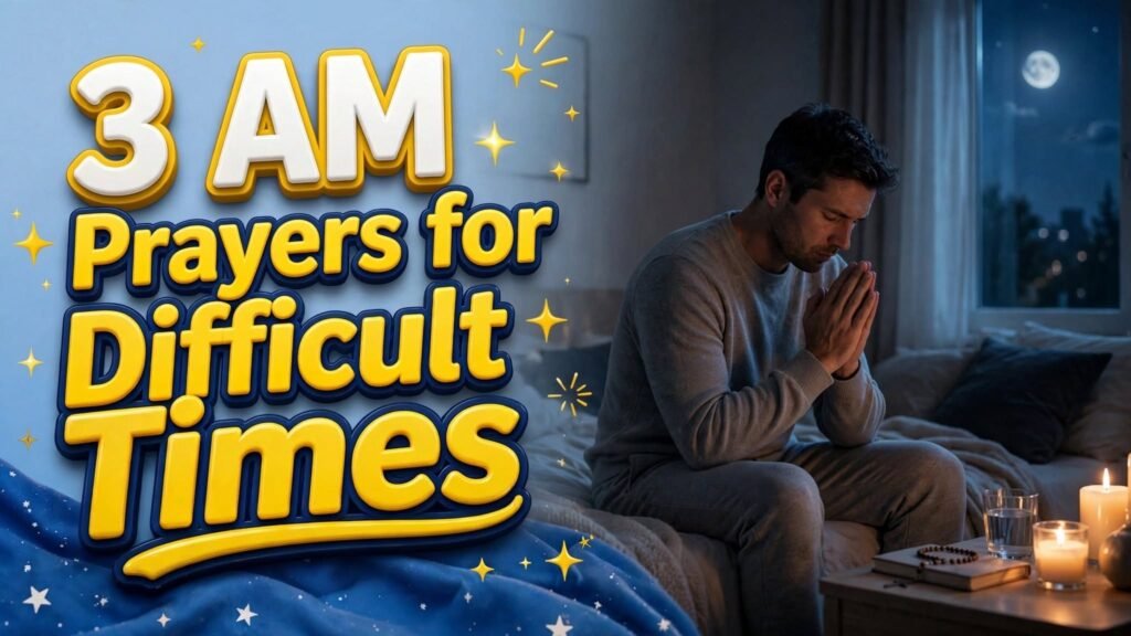 3 AM Prayers for Difficult Times