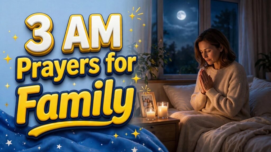 3 AM Prayers for Family