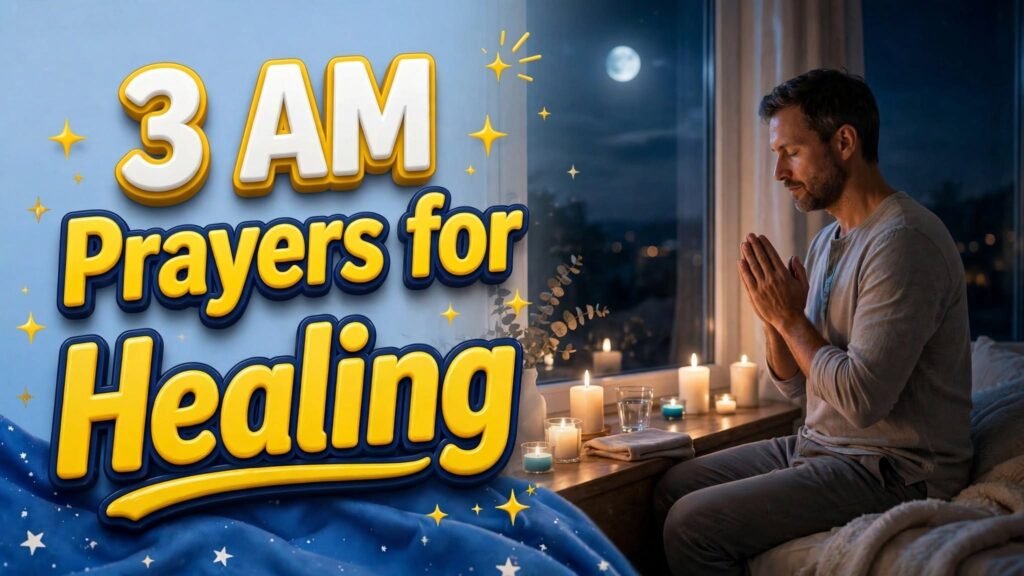 3 AM Prayers for Healing