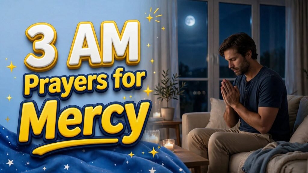 3 AM Prayers for Mercy