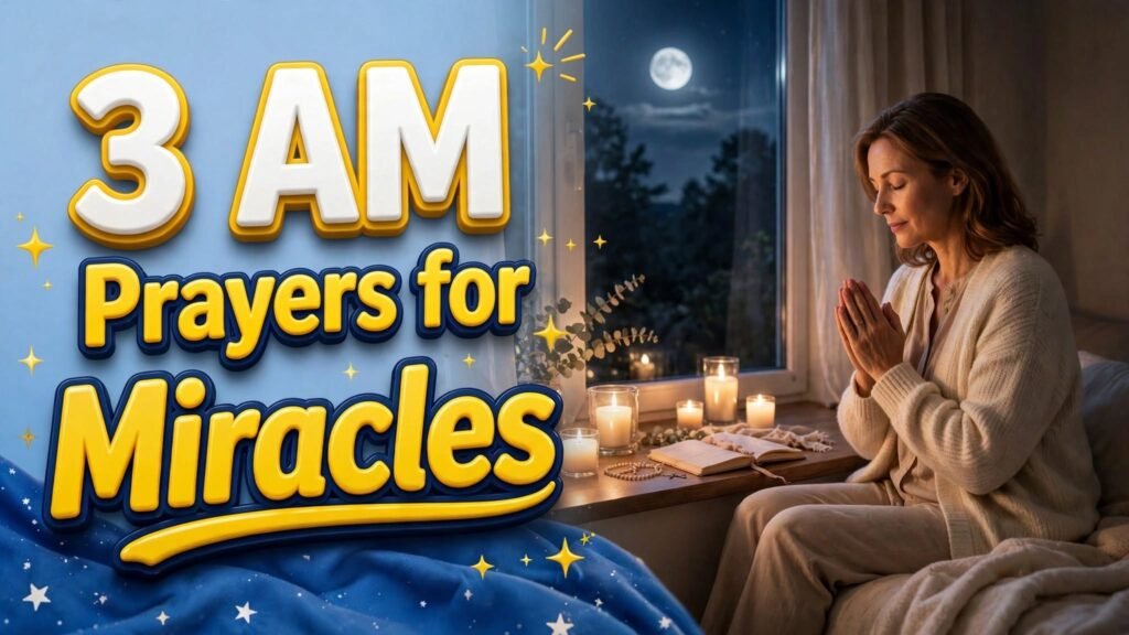 3 AM Prayers for Miracles