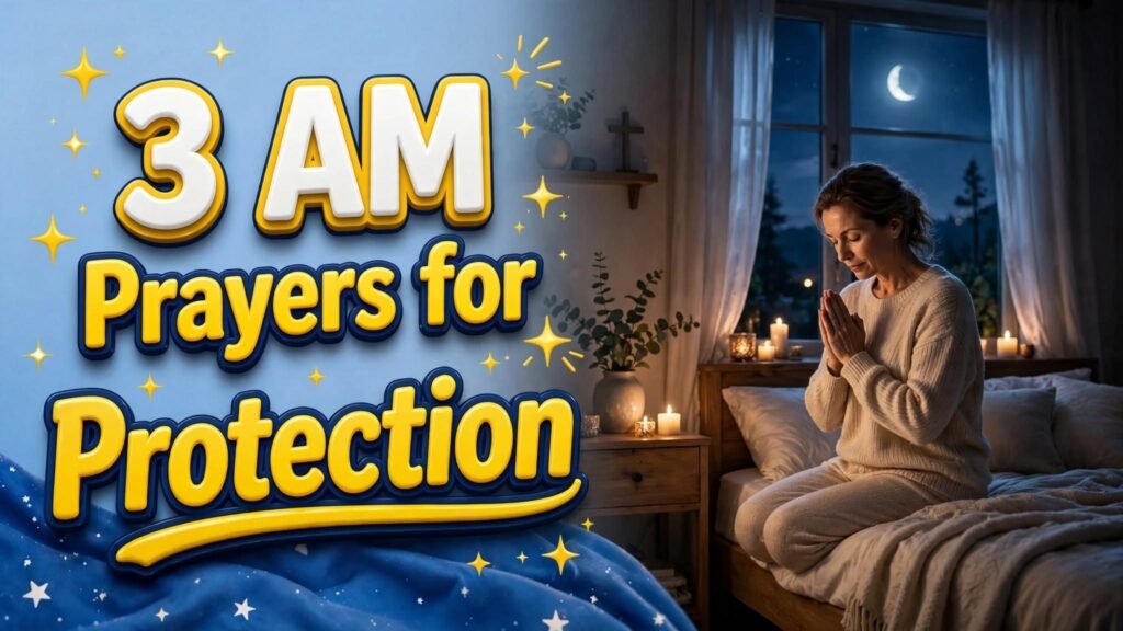 3 AM Prayers for Protection