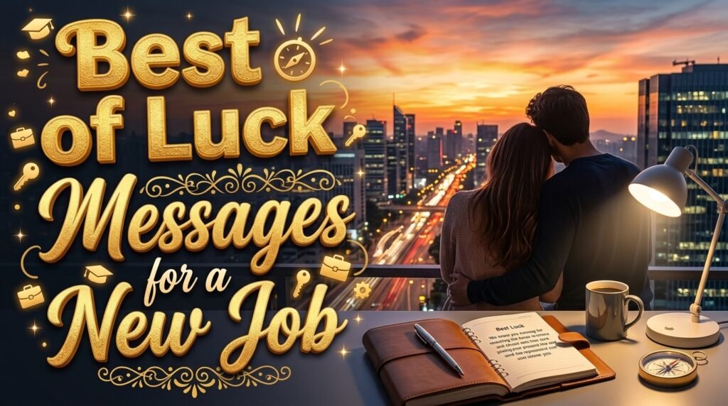 Best of Luck Messages for a New Job
