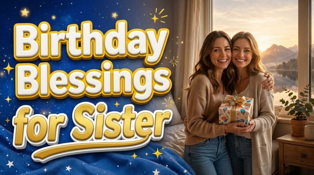 Birthday Blessings for Sister
