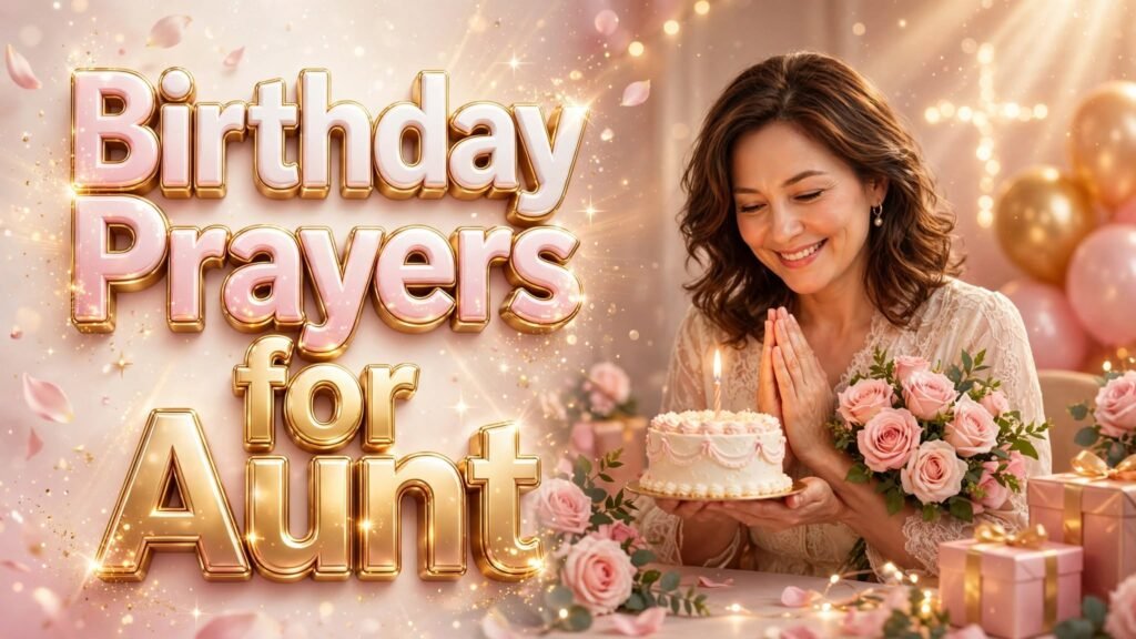 Birthday Prayers for Aunt 