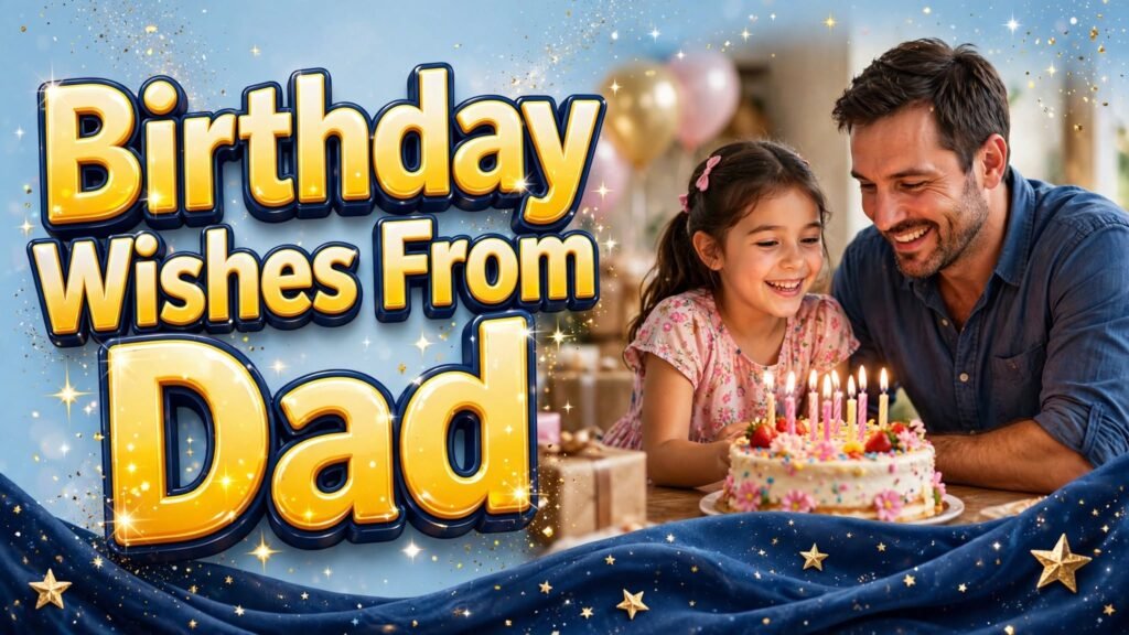 Birthday Wishes From Dad