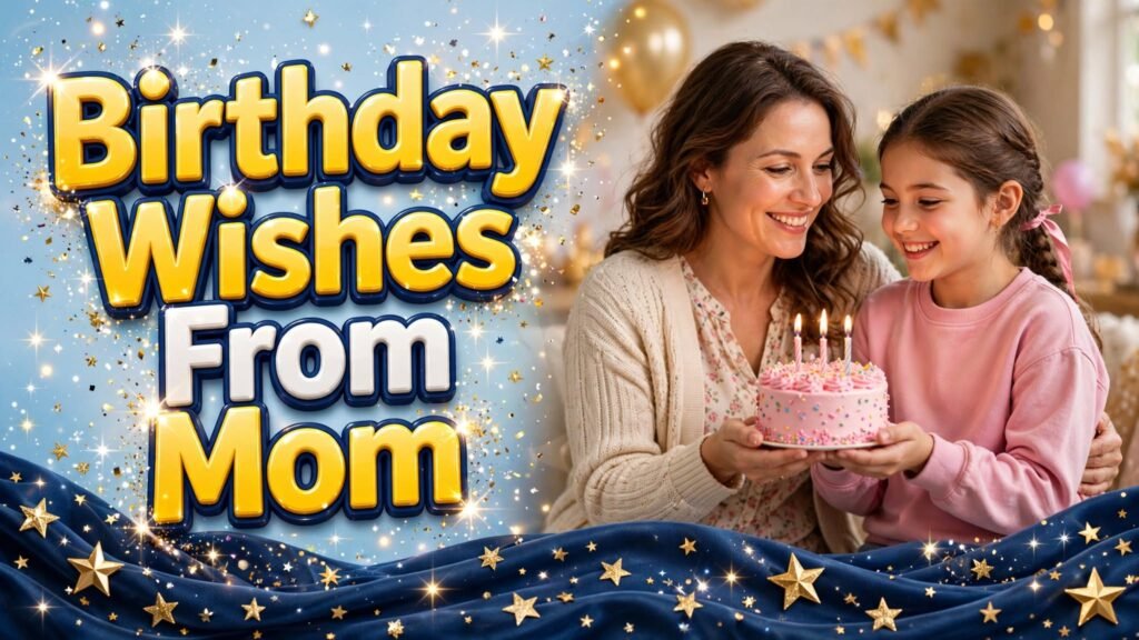 Birthday Wishes From Mom