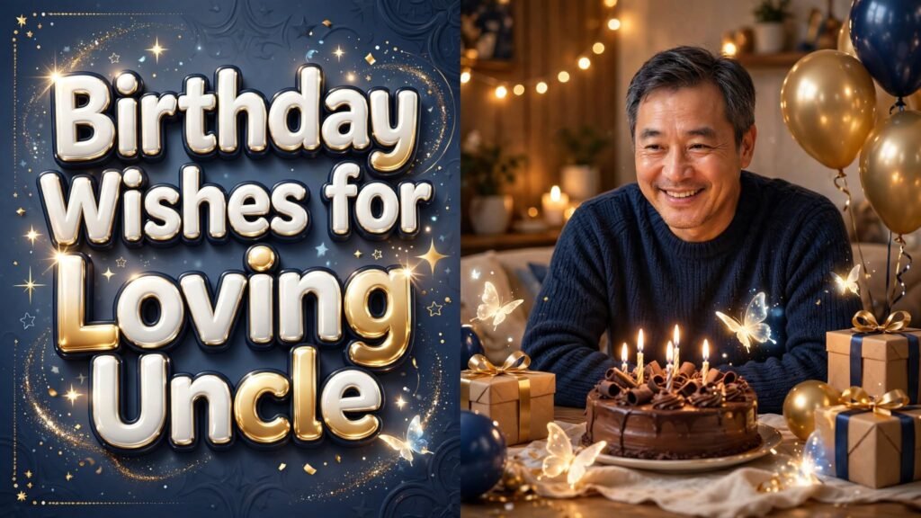 Birthday Wishes for Loving Uncle