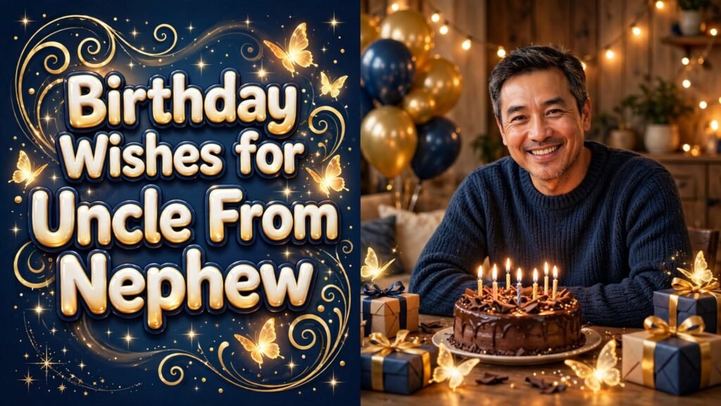 Birthday Wishes for Uncle From Nephew