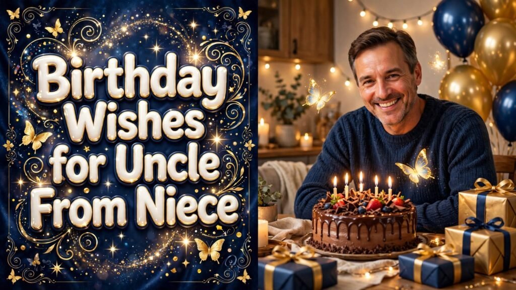 Birthday Wishes for Uncle From Niece (Seo)