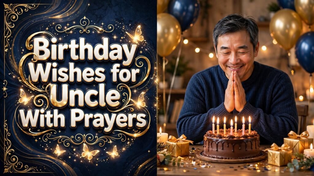 Birthday Wishes for Uncle With Prayers (Seo)