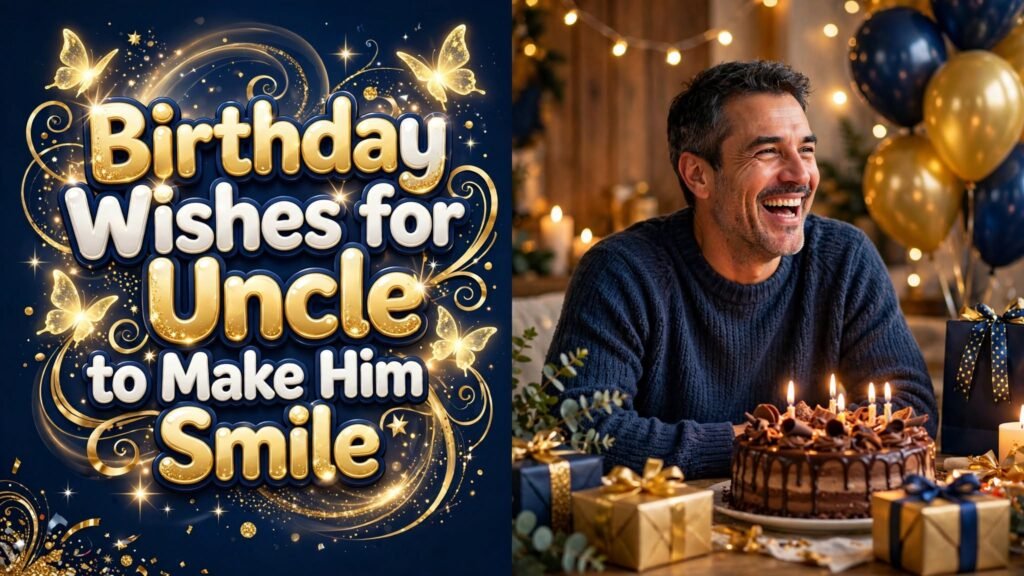Birthday Wishes for Uncle to Make Him Smile (Seo)