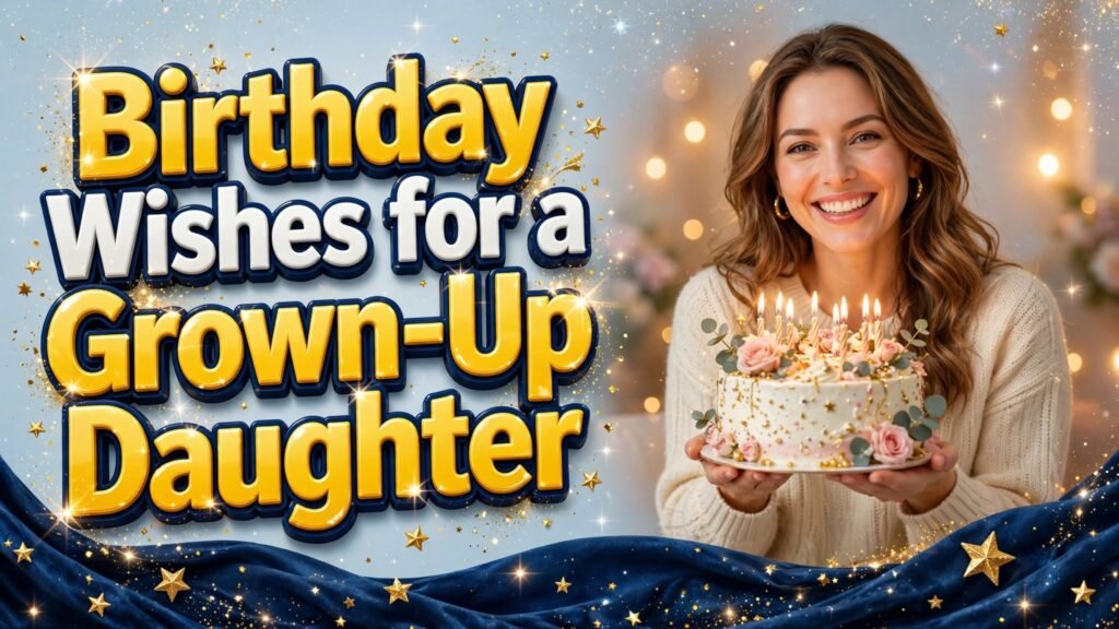 Birthday Wishes for a Grown-Up Daughter