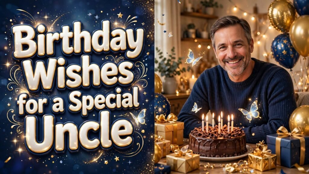 Birthday Wishes for a Special Uncle (Seo)