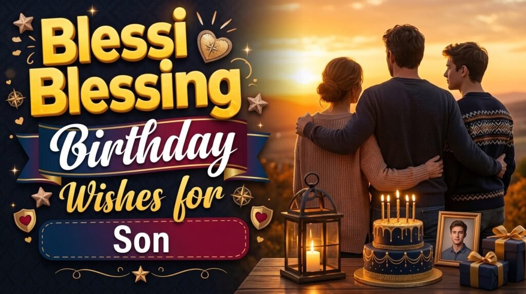 Blessing Birthday Wishes for Son