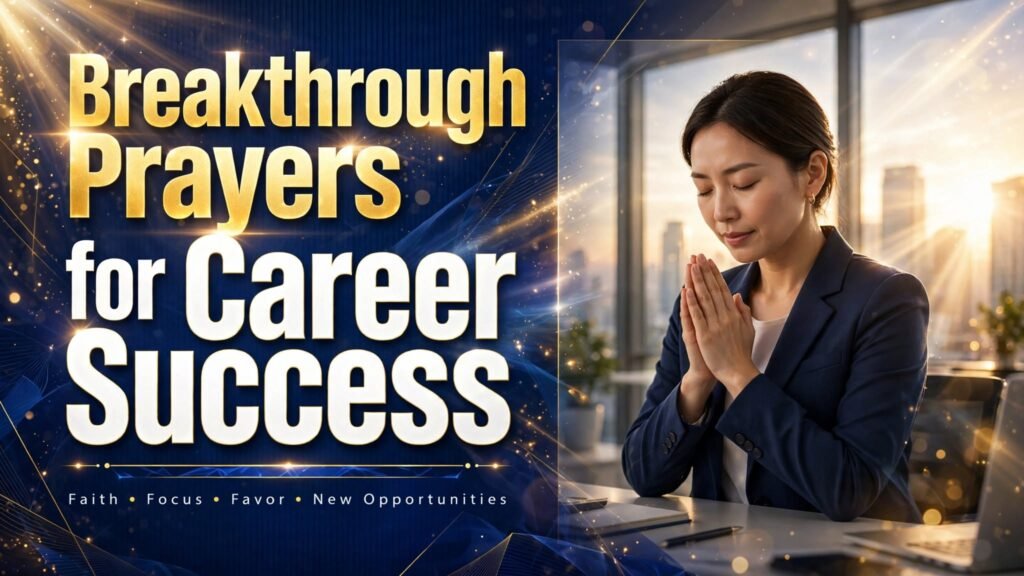 Breakthrough Prayers for Career Success (Seo)