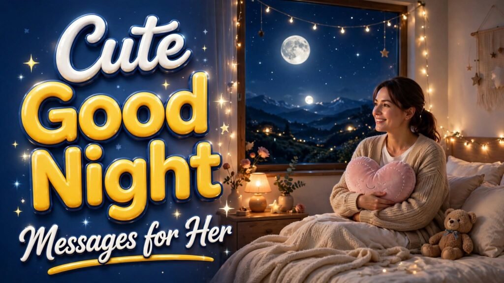 Cute Good Night Messages for Her