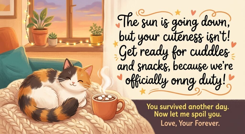 Cute & Playful Good Evening Quotes