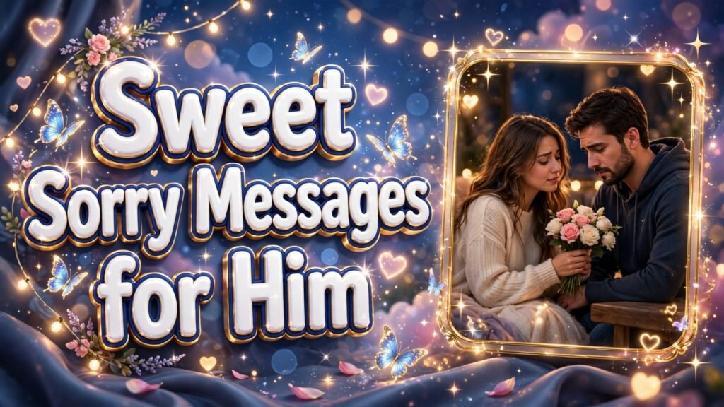 Deep Apology Messages After Hurting Your Love (Seo)