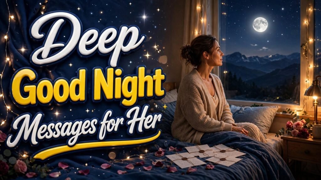 Deep Good Night Messages for Her