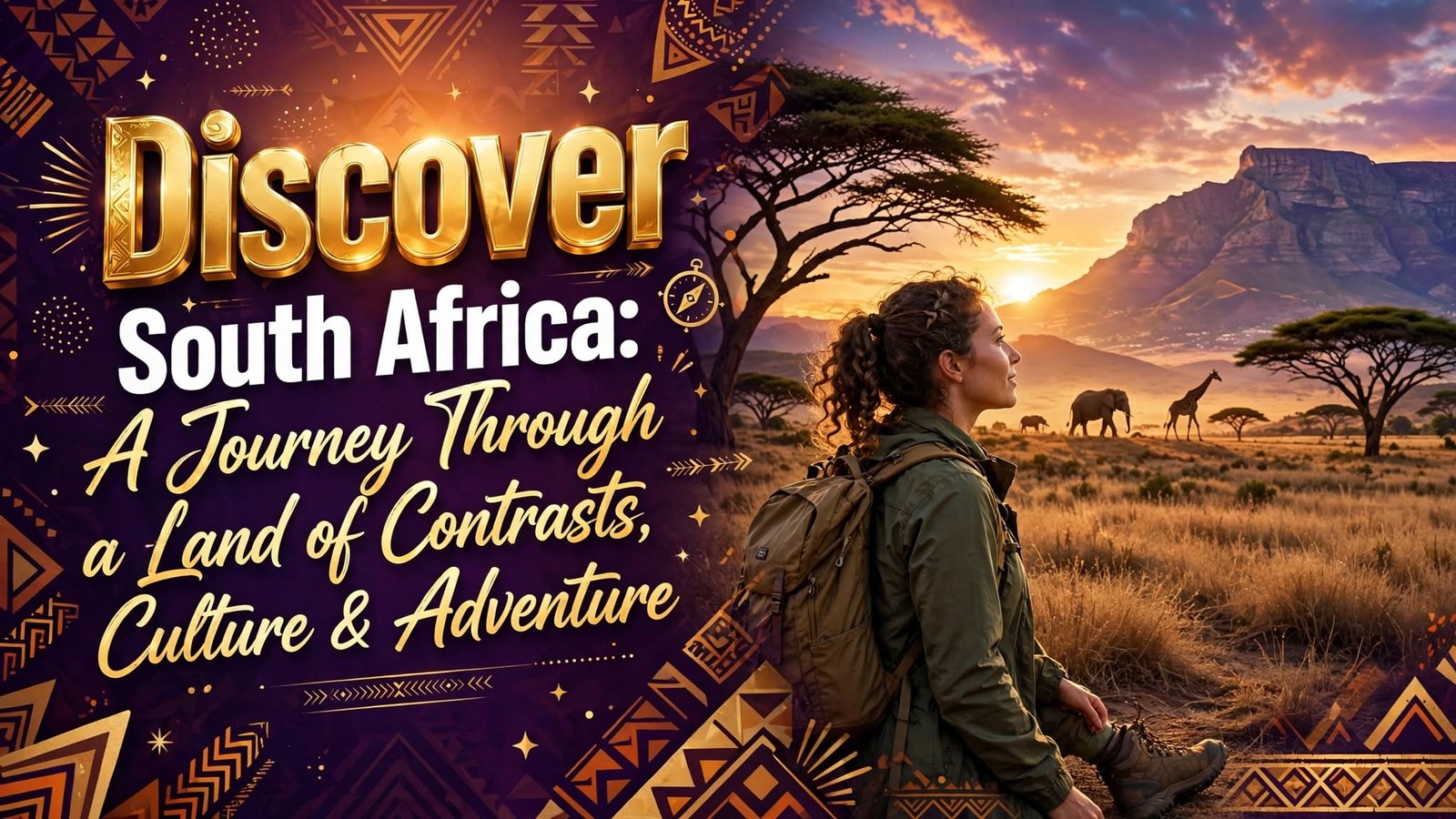 Discover South Africa A Journey Through a Land of Contrasts, Culture & Adventur (Seo)