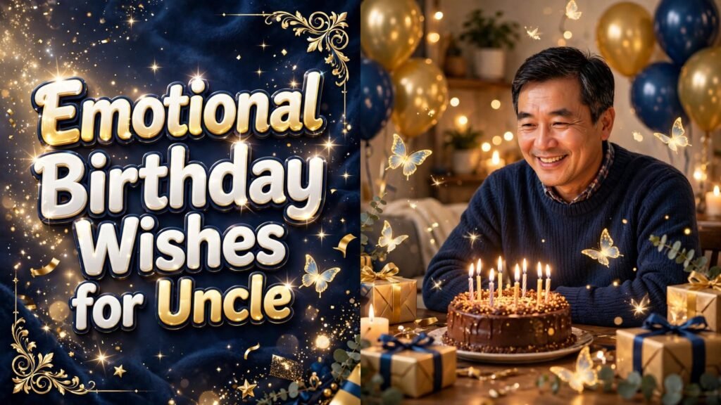 Emotional Birthday Wishes for Uncle